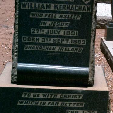 KERNAGHAN William 1883-1931 & Joann Susan 1886-1969 :: ANDREW ? nee KERNAGHAN  _2