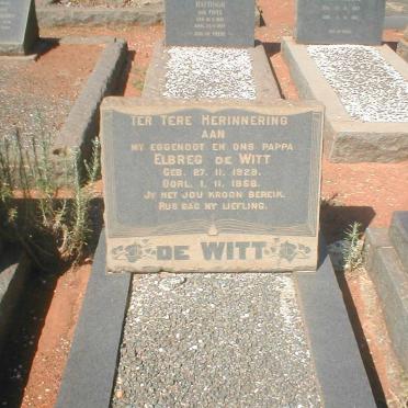 WITT Elbreg, de 1929-1956
