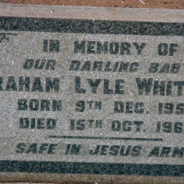 WHITFIELD Graham Lyle 1958-1960