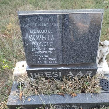 BEESLAAR Sophia 1947-2004