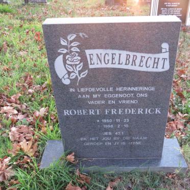 ENGELBRECHT Robert Frederick 1950-1998