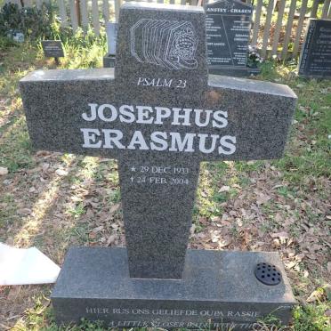 ERASMUS Josephus 1933-2004