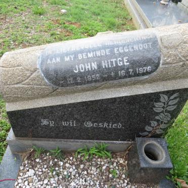 HITGE John 1952-1976