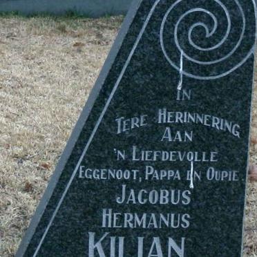 KILIAN Jacobus Hermanus 1938-1991