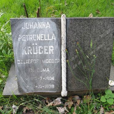 KRÜGER Johanna Petronella 1904-1978