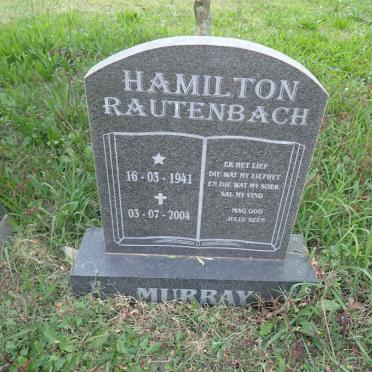 MURRAY Hamilton Rautenbach 1941-2004