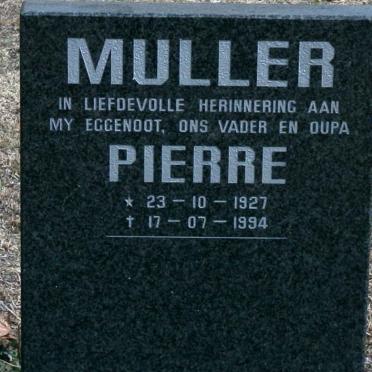 MULLER Pierre 1927-1994