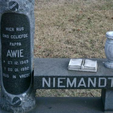 NIEMANDT Awie 1949-1992