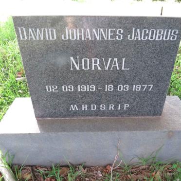 NORVAL David Johannes Jacobus 1919-1977