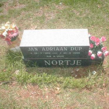 NORTJE Jan Adriaan D. 1920-2000