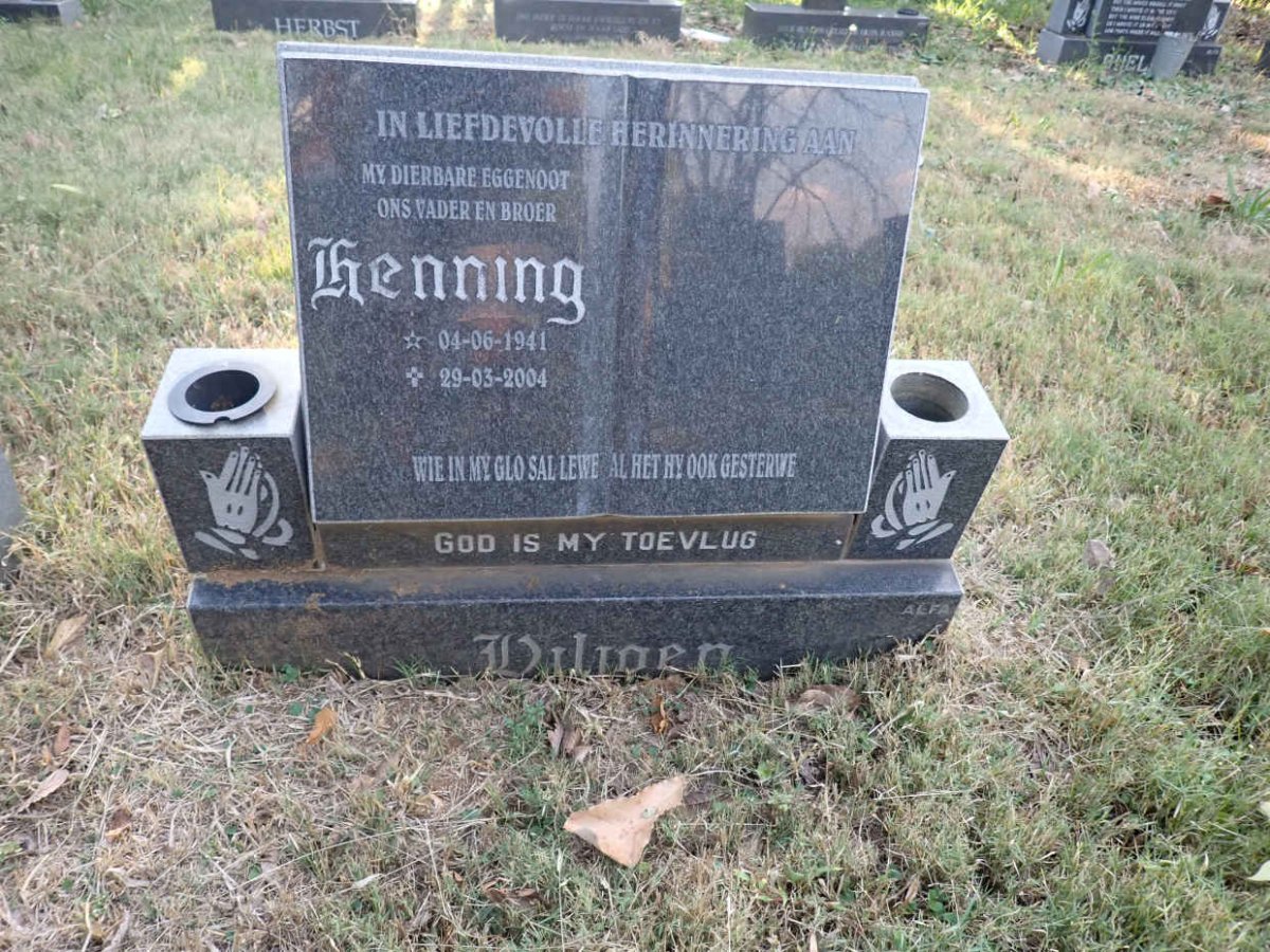 VILJOEN Henning 1941-2004