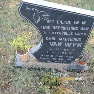 WYK Carl Marthinus, van 1950-2004