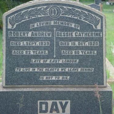 DAY Robert Andrew -1939 &amp; Bessie Catherine -1920