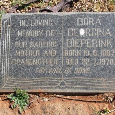 DIEPERINK Dora Georgina 1897-1970
