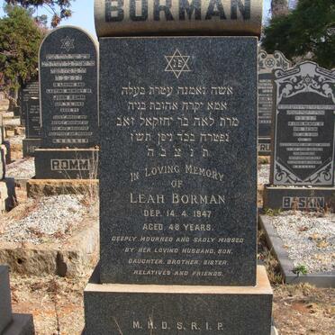 BORMAN Leah -1947