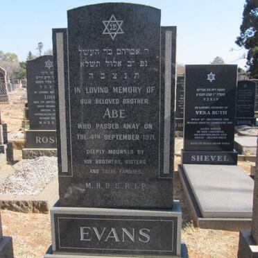 EVANS Abe -1971
