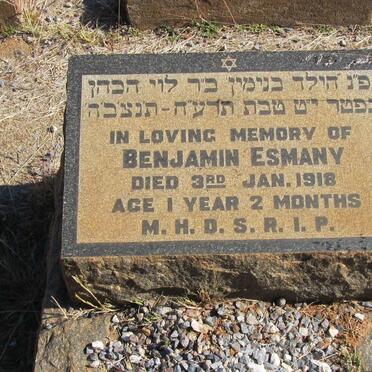 ESMANY Benjamin -1918