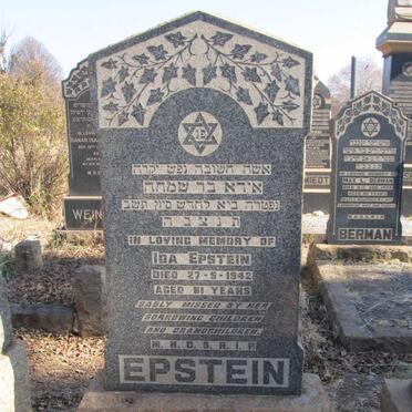 EPSTEIN Ida -1942