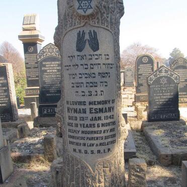 ESMANY Hyman -1942