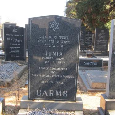GARMS Sonia -1977