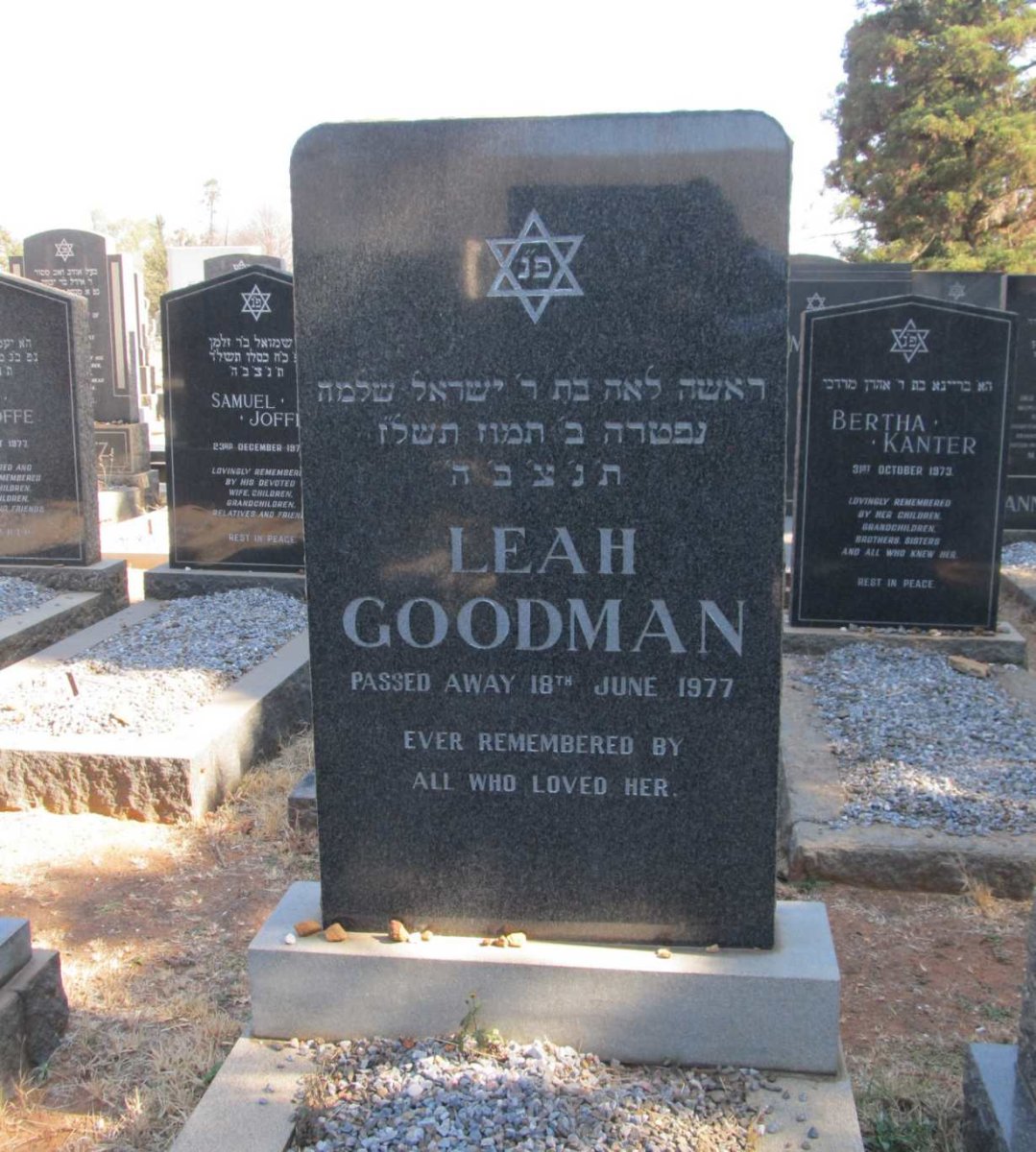 GOODMAN Leah -1977
