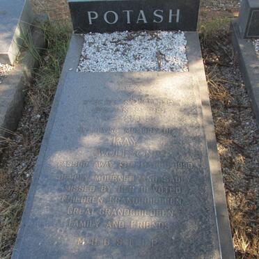 POTASH Ray nee WOLFSON -1990