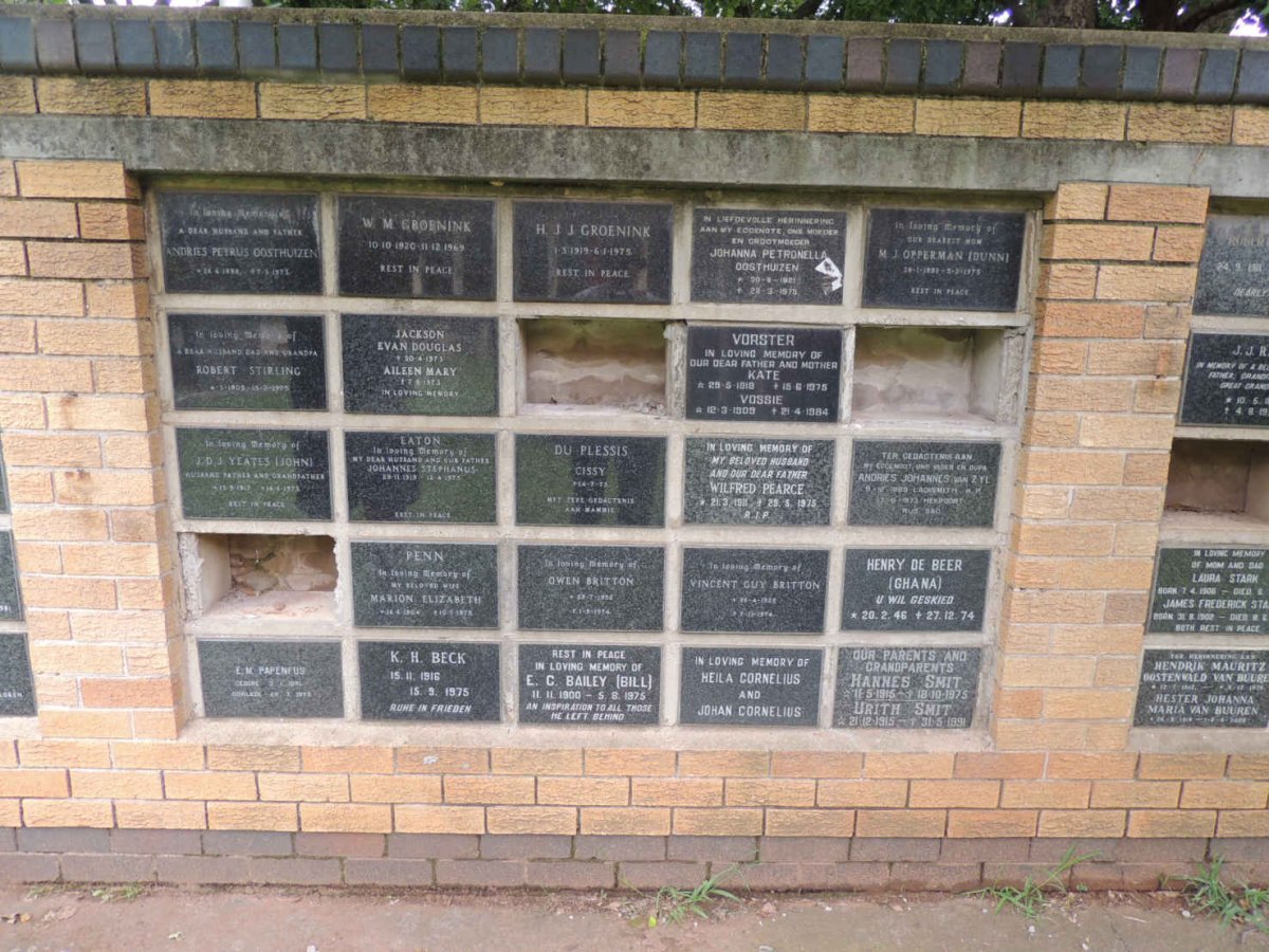 41. Memorial wall