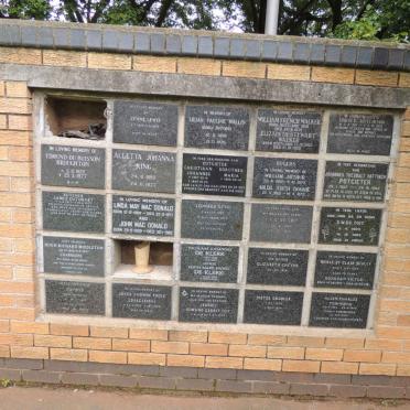 42. Memorial wall 
