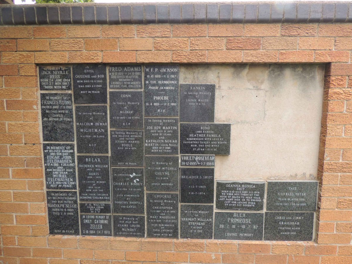 27. Memorial wall