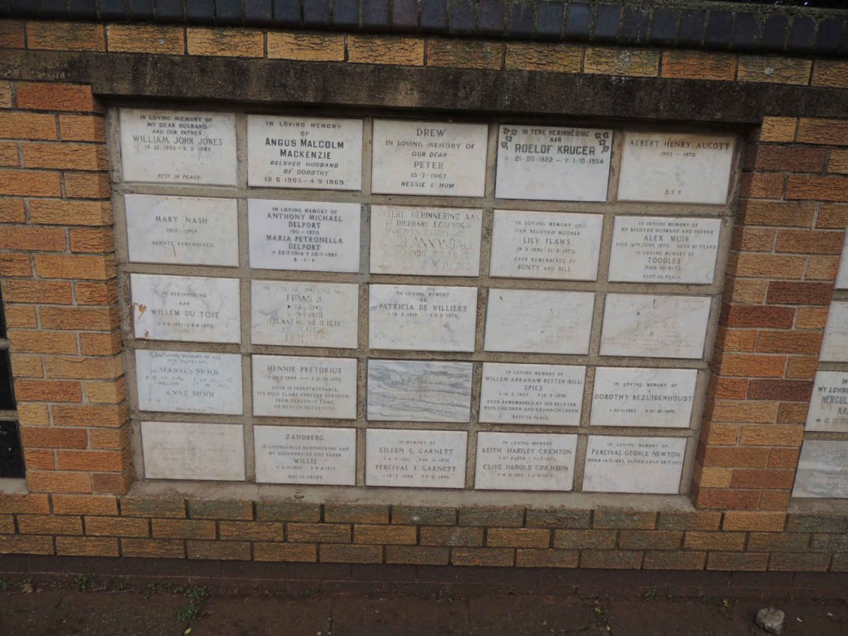 34. Memorial wall