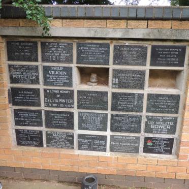 45. Memorial wall 