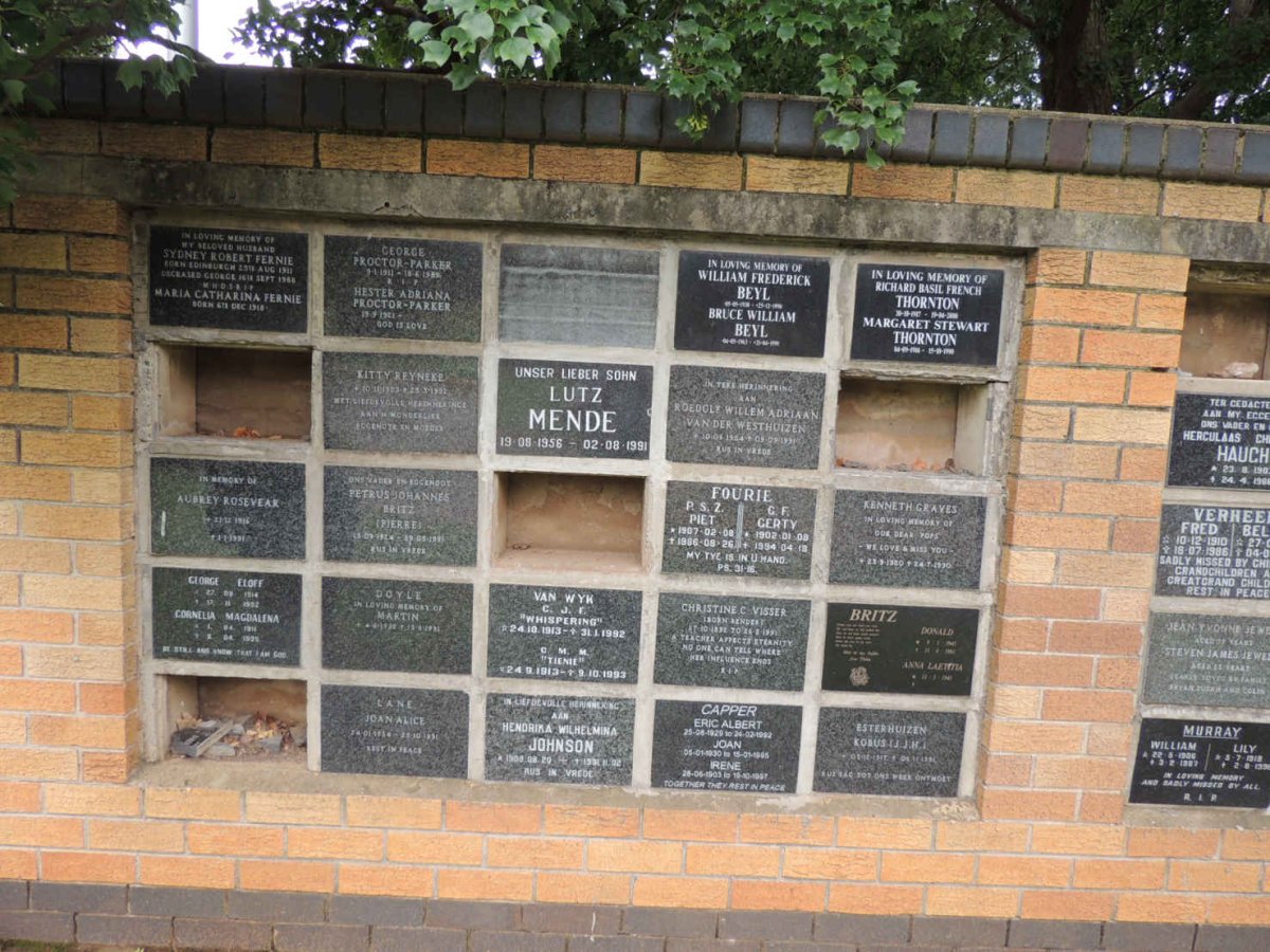 51. Memorial wall