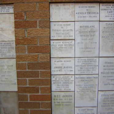 18. Memorial wall