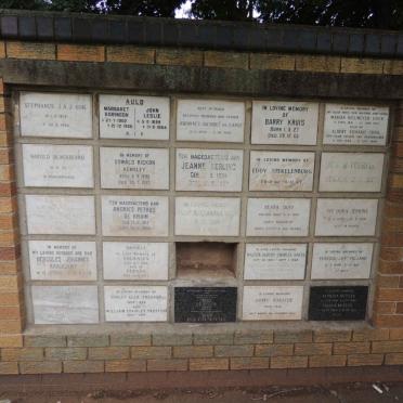 33. Memorial wall 
