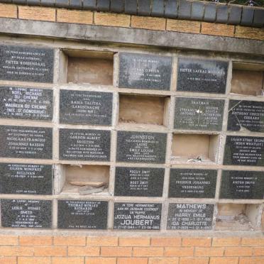 58. Memorial wall