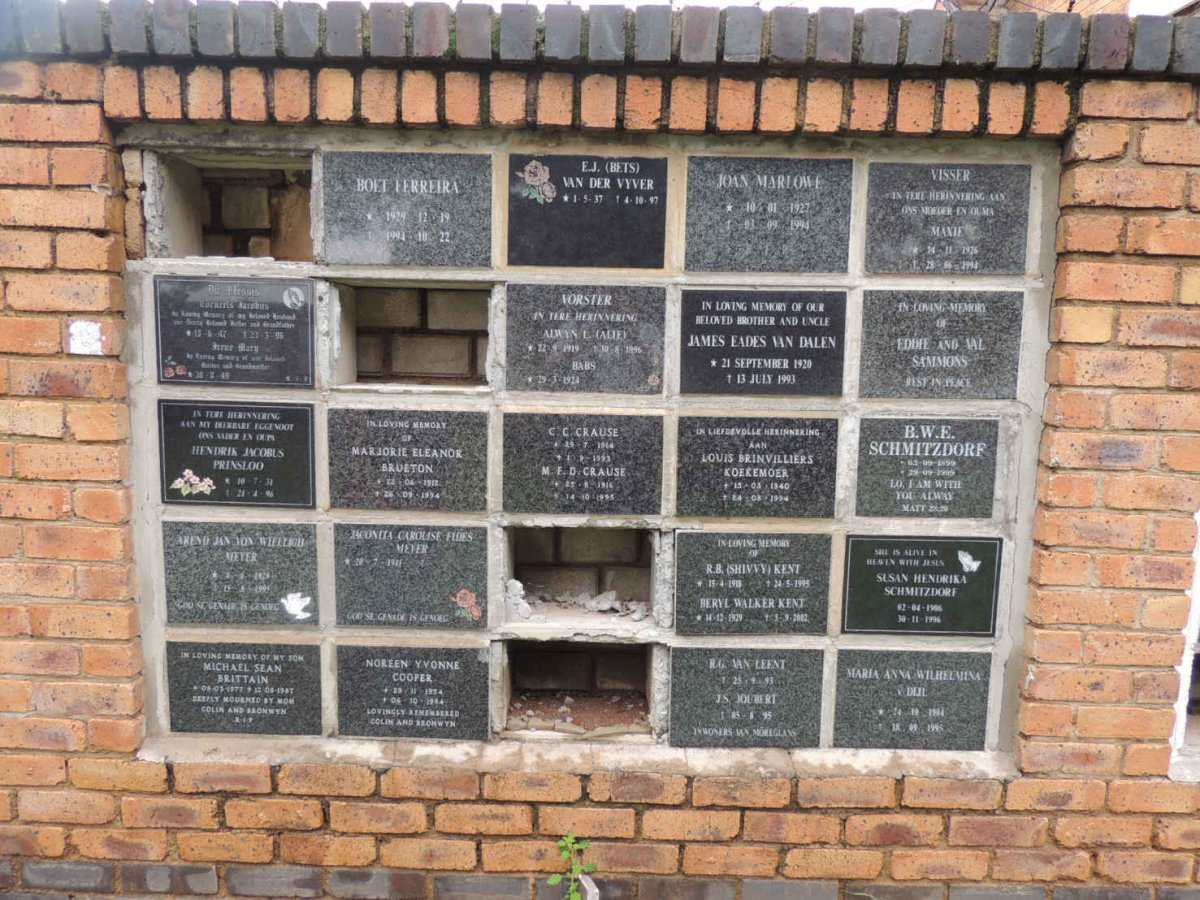 22. Memorial wall