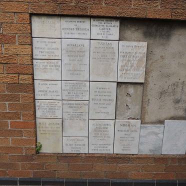 28. Memorial wall 