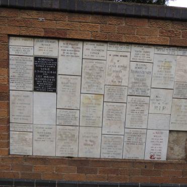 29. Memorial wall 