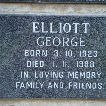 ELLIOTT George 1923-1988