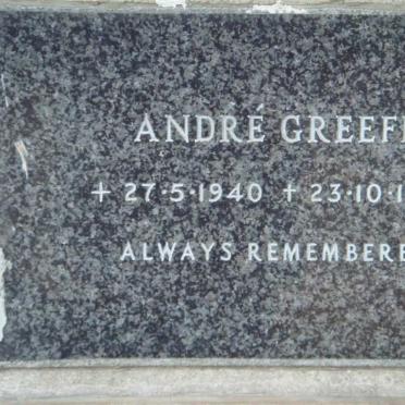 GREEFF André 1940-1980