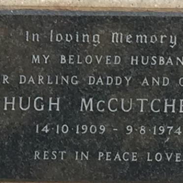 Mc CUTCHEON Hugh 1909-1974