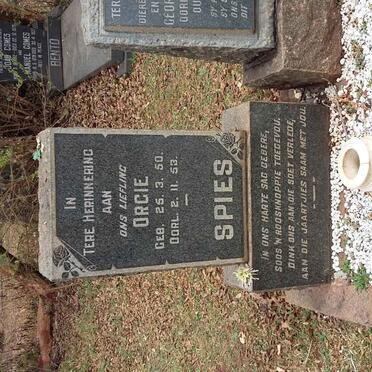 SPIES Orgie 1950-1953