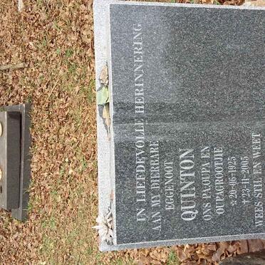 PAINTER Quinton 1925-2005