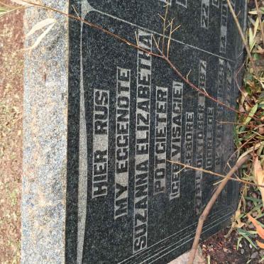 POTGIETER Suzanna Elizabeth nee VISAGIE 1887-1943