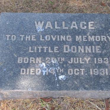 WALLACE Donnie 1931-1931