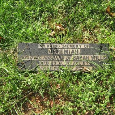 WILLS Jeremiah -1936