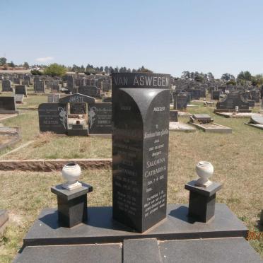 ASWEGEN Pieter Johannes, van 1915-1972 &amp; Salomina Catharina 1919-
