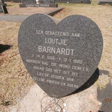 BARNARDT Loutjie 1956-1980