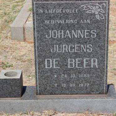 BEER Johannes Jurgens, de 1889-1977