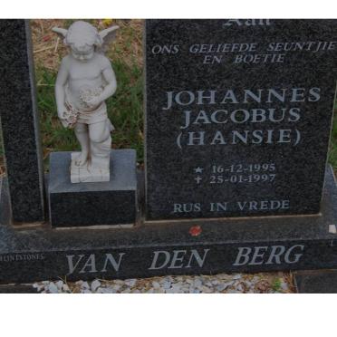 BERG Johannes Jacobus, van den 1995-1997